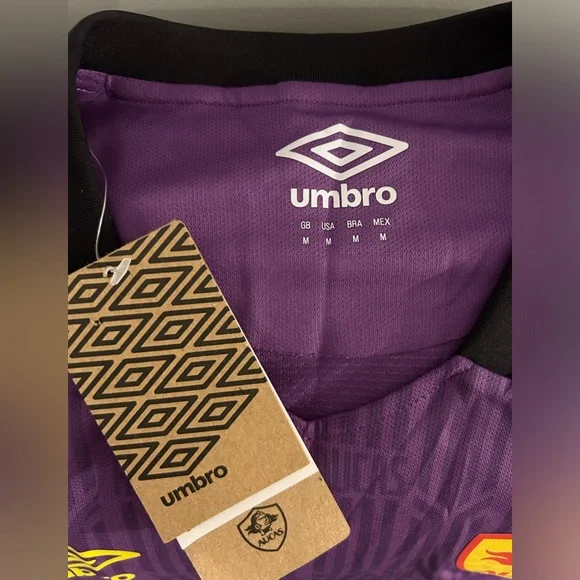 Umbro Authentic S.D. Aucas Purple Soccer 2023 Ecuador Jersey Men’s Sz: M